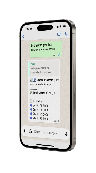 Relatórios detalhados de gastos